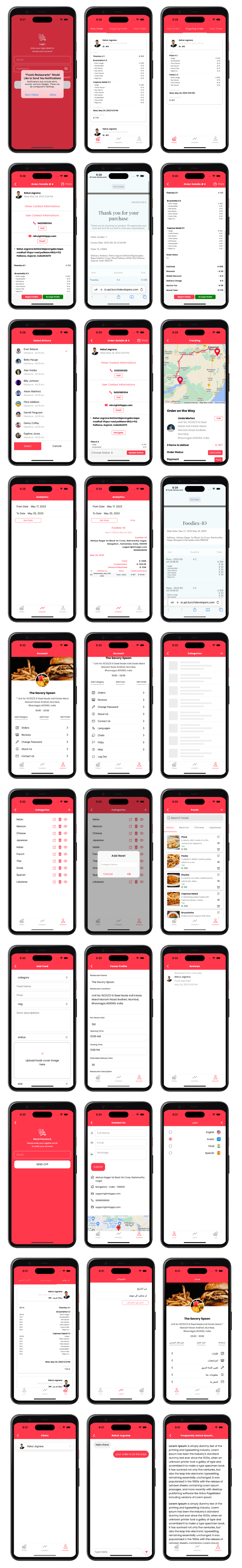Food Delivery Multi Restaurant Ionic 7 + Laravel (Android + iOS + Website + Admin) - 4