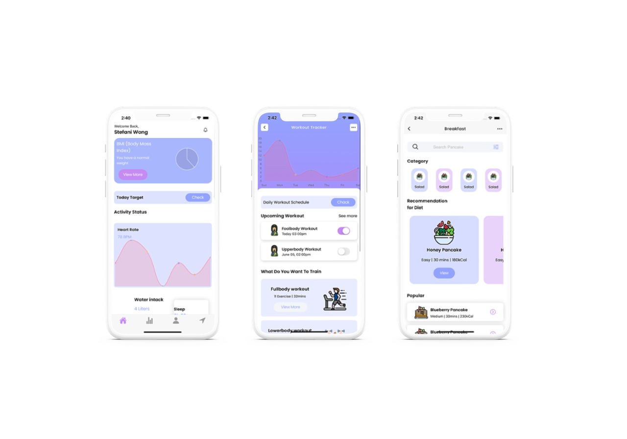 Fitness App Template