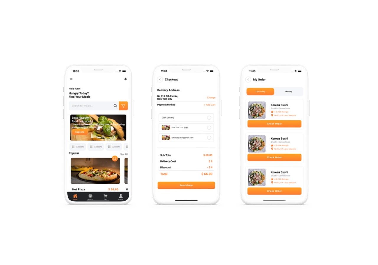 Food delivery Template