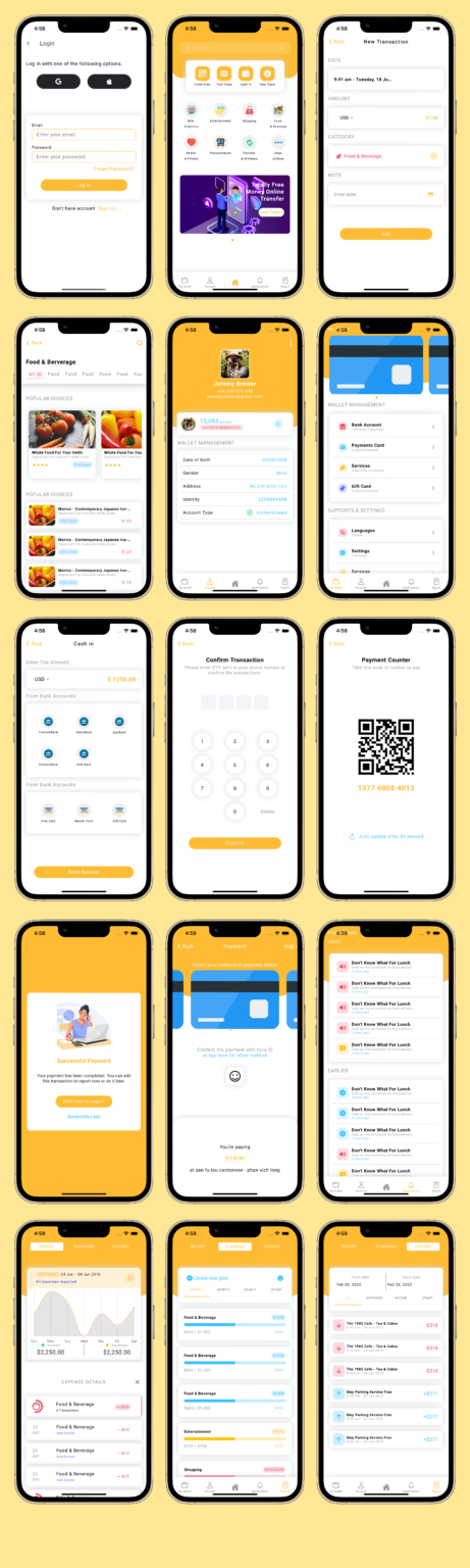 Finance App Template