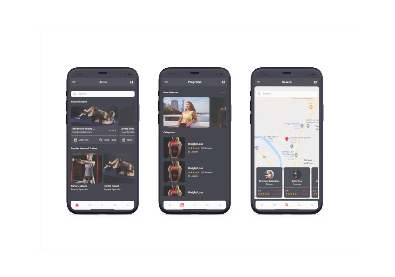 Fitness 2 App Template