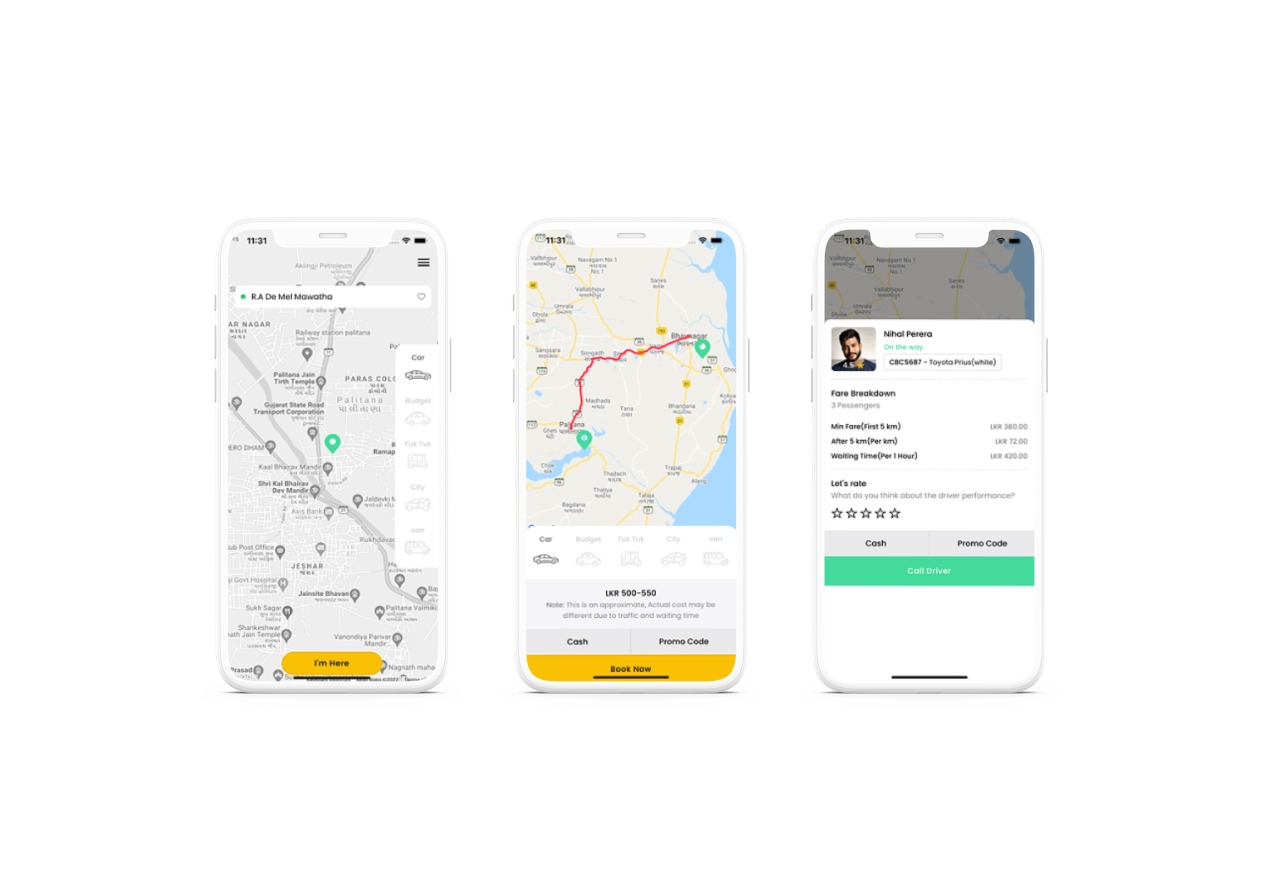Taxi Booking App Template